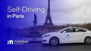 Mobileye Launches Autonomous Vehicle Testing in Paris