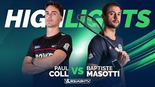  Coll v Masotti  | New Zealand Open 2025 | SF HIGHLIGHTS