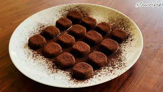 CUMA PAKAI 2 BAHAN JADI CEMILAN COKLAT | CHOCOLATE TRUFFLE RECIPE