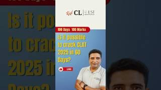 2 months Strategy for CLAT 2025 Preparation #clat2025 #2monthstrategy #clat2025preparation