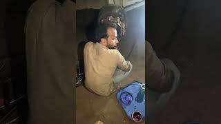 The hub is rotated and inspected #youtube #mechanic #work #truck  #vehicles #ytviral