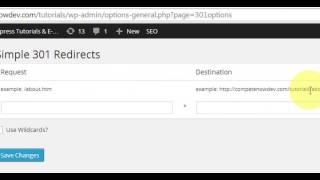 Keep Your Old URLS with Simple 301 Redirects Plugin for WordPress