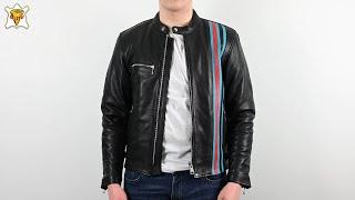 Goldtop '72 Easy Rider Leather Motorcycle Jacket