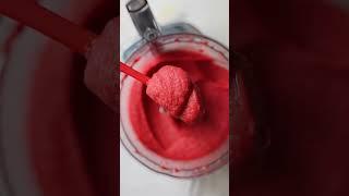 Easy Strawberry Sorbet | No-churn Healthy Summer Dessert