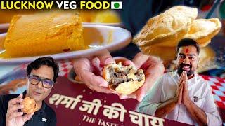 Sharma Ji Ki Chai Lucknow | Sardar Ji Ke Mashoor Chole Bhature | Prakash Ki Kulfi | Lucknow Food
