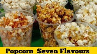 Popcorn In seven Flavours by cooking with Zainy # recipe