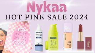 Nykaa Hot Pink Sale 2024 | Mini Reviews| Skincare, Haircare, Makeup