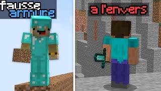 J'ai Triché en Skywars avec des Skins de Tricheurs Minecraft