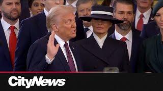 SEE IT: Trump sworn in as America's 47th President