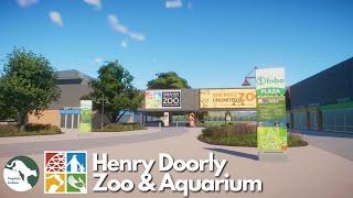 Building Omaha's Zoo entrance | Henry Doorly Zoo in Planet Zoo Ep.1