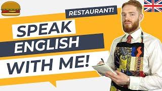 Everyday British English Conversations (Restaurant) | British Accent Speech