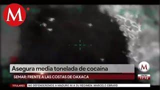 Aseguran media tonelada de cocaína en costas de Oaxaca