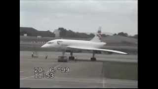 British Airways Concorde G BOAF at Manchester 20th June 1999