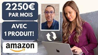 2250€ par mois avec 1 seul produit sur Amazon! Hamid vous dit tout! 