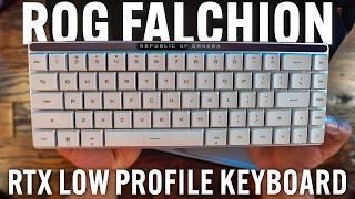 ROG Falchion RX Low Profile Keyboard - One of the Best Compact Keyboards?!