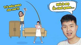 bqThanh mách mẹ Ốc chơi game nên học dốt và cái kết ???