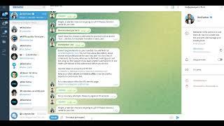 Подключение канала Telegram (telegram bot)