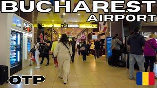 Romania Bucharest Henri Coandă International Airport OTP | Full Walk Tour