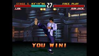 Tekken 3 Forest Law arcade mode