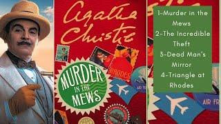 Murder in the Mews & Other 3 Stories by Agatha Christie. More Poirot Investigations Full Audiobook 