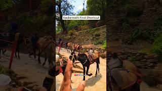 Kedarnath First Shortcut During Trek | Kedarnath 2024 | Chardham Yatra 204 | Travel SRJ