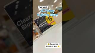 Massive JCPenny Blowout Clearance Sale…. (Thousands of Items Marked Down to $5)