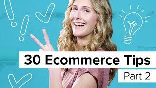 30 actionable ecommerce tricks and tips