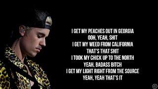 Justin Bieber - PEACHES ft. Daniel Caesar, Giveon (Lyrics)