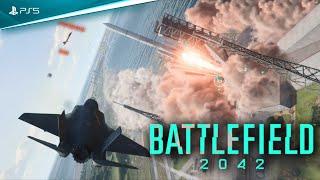 F-35 Panther USA Fighter Jet Raw Gameplay │ Battlefield 2042 PS5