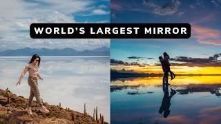 WORLD’S Largest Mirror: Uyuni Salt Flats Travel Guide & Vlog