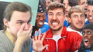 Mr Beast's 50 YouTuber $1,000,000 Fight is INSANE - Koroto Reacts