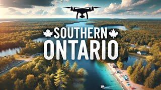 Beautiful Southern Ontario Aerial Drone Video Tour - 4K