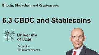 CBDC and Stablecoins - Bitcoin, Blockchain and Cryptoassets