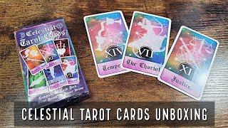 Celestial Tarot | Unboxing and Flip Through