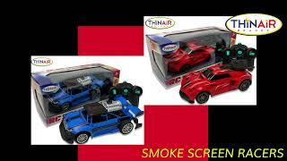 R/C Smoke Screen Racers - by Thin Air Brands -  Style #RC516 and RC517