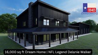 NFL Legend Delanie Walker's Barndominium Begins! |1845 Barndominiums