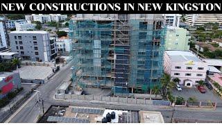 NEW CONSTRUCTIONS IN NEW KINGSTON | HOLBORN ROAD KINGSTON | JAMAICA | DRONE VIDEO