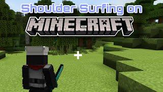 minecraft bedrock shoulder surfing