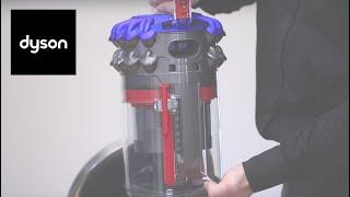 How to empty your Dyson Cinetic Big Ball™ or Dyson Big Ball™ Cylinder vacuum's clear bin