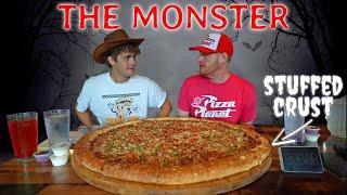 INSANE 30" MONSTER STUFFED CRUST PIZZA | THOMPSON'S PIZZA | CHELSEA, MICHIGAN