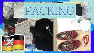 PACKING FOR GERMANY | LesleyyXLIFE