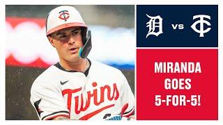 Tigers vs. Twins Game Highlights (7/4/24) | MLB Highlights