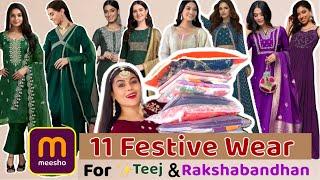 RAKSHABANDHAN Special 11 Festive Wear kurta Sets From MEESHO || Trendy & Affordable