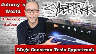 Mega Construx GWW84 Tesla Cybertruck Unboxing Aufbau