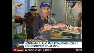 Instituto Nacional de Nutrición enseña a comer 4S a habitantes en el municipio Maneiro Nueva Esparta