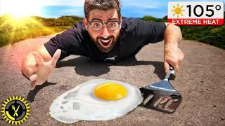 Food Theory: Can You ACTUALLY Cook an Egg on the Sidewalk?