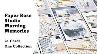 Paper Rose Studio | Morning Memories | 21 Cards 1 Collection