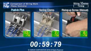 Push-In Plus Terminal - comparison vs spring clamp and screw (manual)