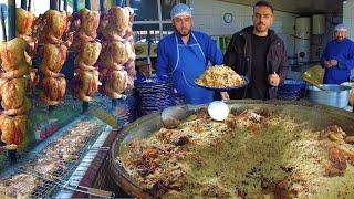 گزارش ضیا،Qabili Pulao Turkmani قابلی پلو ترکمنی Afghani Kabuli Pulao Afghan Rice Recipe