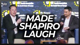 Ben Shapiro Cracks Up When Elon Musk Explains How This Detail Is Always a Red Flag